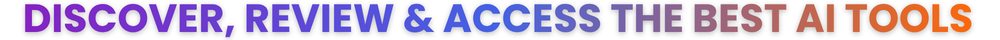 Best ai tools- samayrasolanke.com
